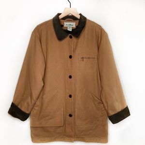 L.L. Bean Womens Utility Barn Coat Size M